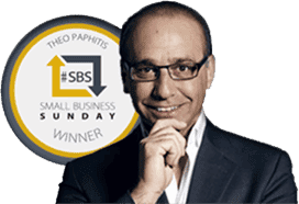 Winner of Theo Paphitis Small Business Award