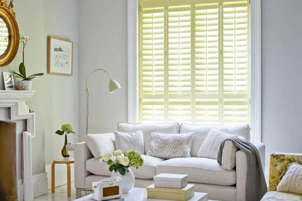 Lining room shutters for window