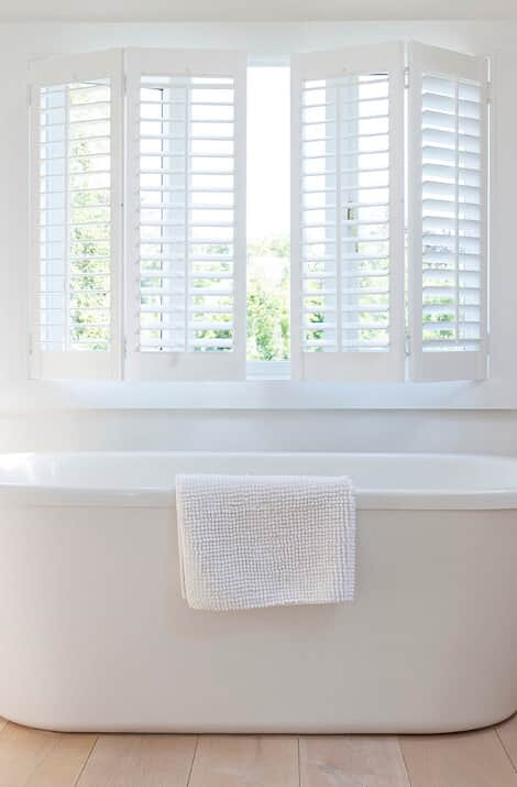 Bathroom shutters