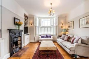 Living Room Hardwood shutters