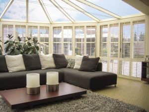 Conservatory shutters