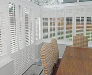 Conservatory shutters