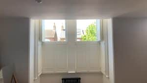 Solid Bay Window Shutters