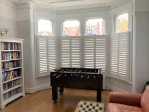 Cafe Style Hardwood Shutters