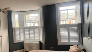 Hardwood Bay Window Shutters