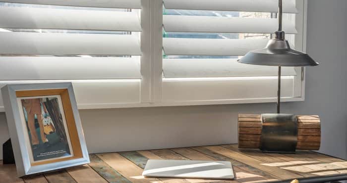 What are plantation shutters made from?